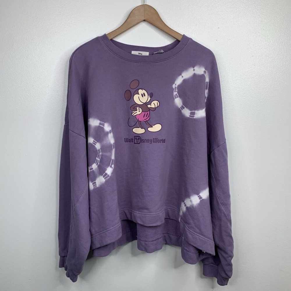 Purple Disney World Sweatshirt